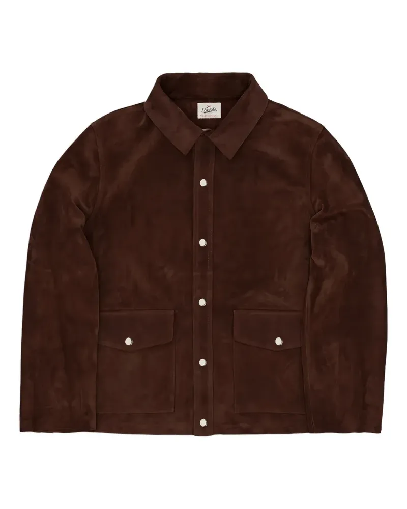 Fortela Welder suede jacket - Braun Braun