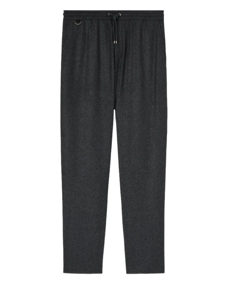 AGNONA Flanellhose mit Kordelzug - Grau Grau