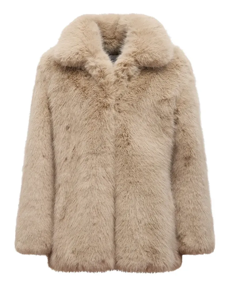 Giuseppe di Morabito Mantel aus Faux Fur - Nude Nude