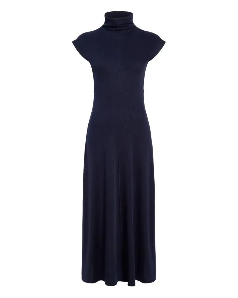 Proenza Schouler Gebürstetes Brea Rippkleid - Blau Blau