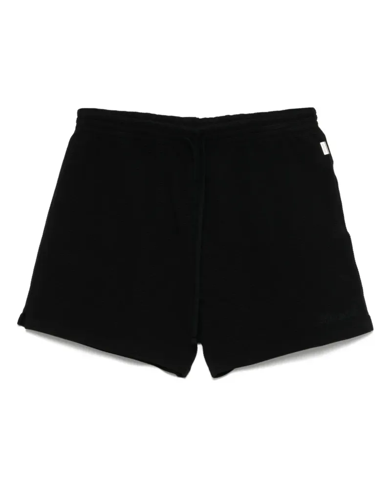 REPRESENT Waffle Shorts - Schwarz Schwarz