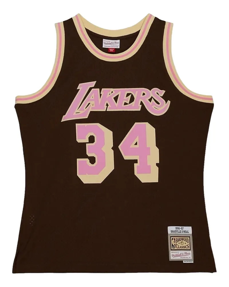 Mitchell & Ness Lakers 1996 Shaquille O'Neal Tanktop - Braun Braun