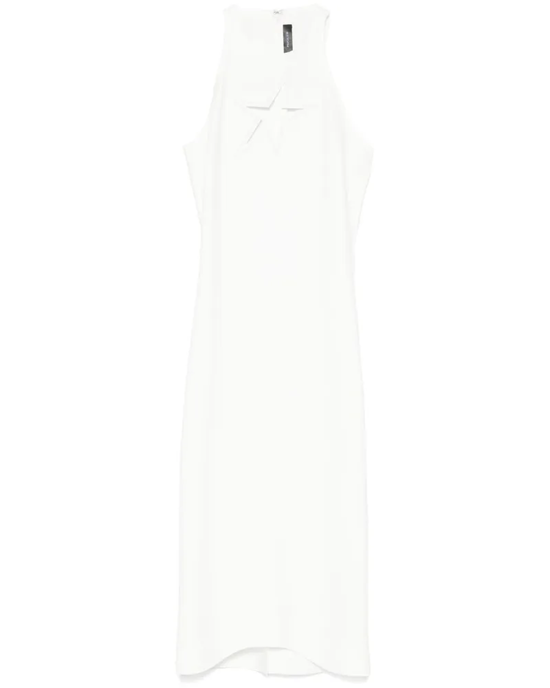 Thierry Mugler Trägerkleid mit Sternen - Weiß Weiß