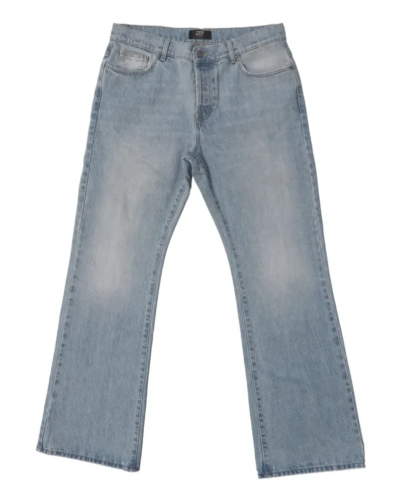 HTC Hollywood Trading Company flared jeans - Blau Blau