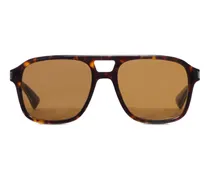 Pilotenbrille - Braun