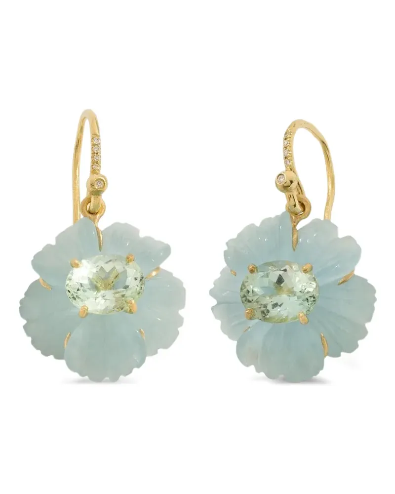 Irene Neuwirth One of a Kind Tropical Flower Ohrringe - Gold Gold