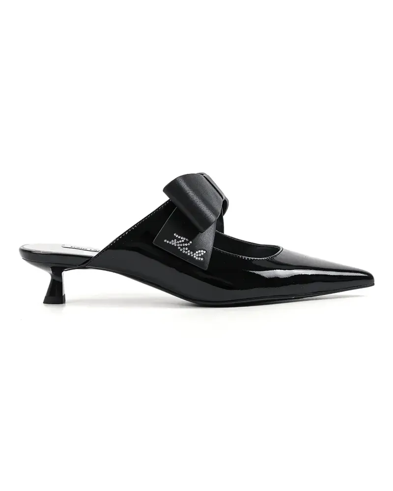 Karl Lagerfeld Pasha Pumps mit Lack-Finish - Schwarz Schwarz