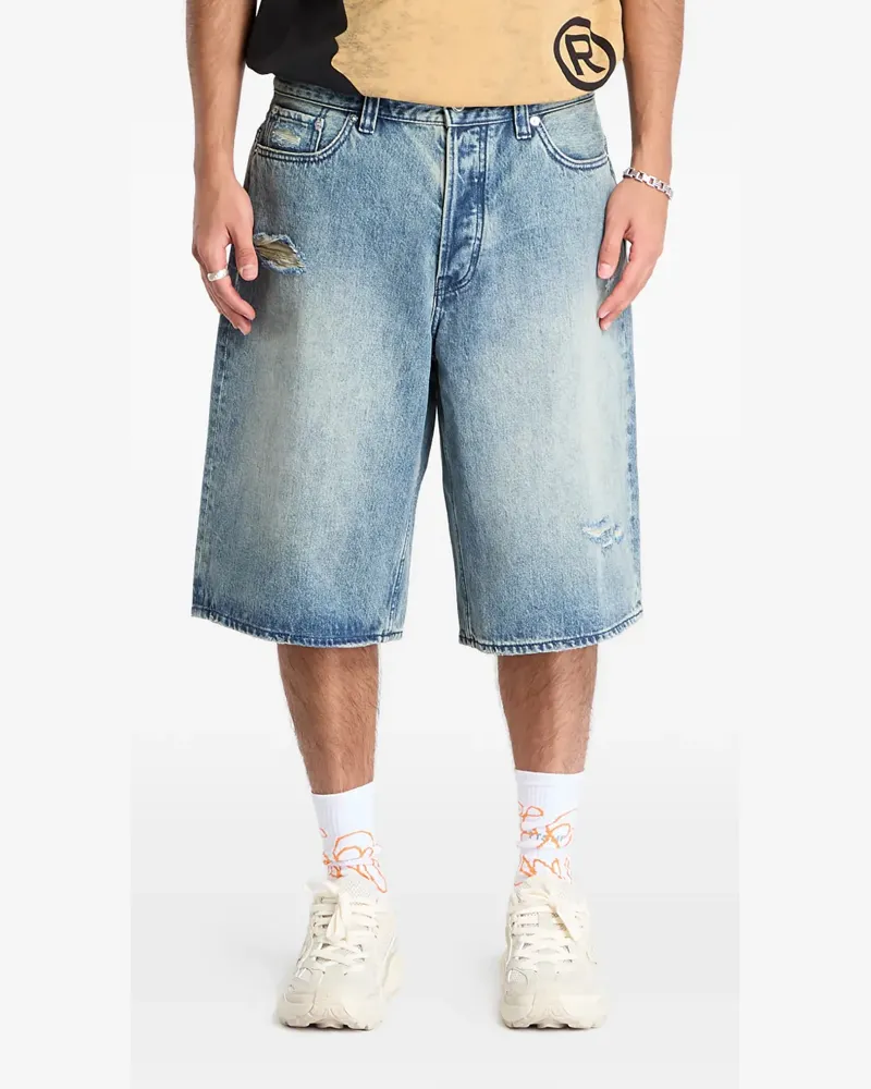 BAPE STA denim shorts - Blau Blau