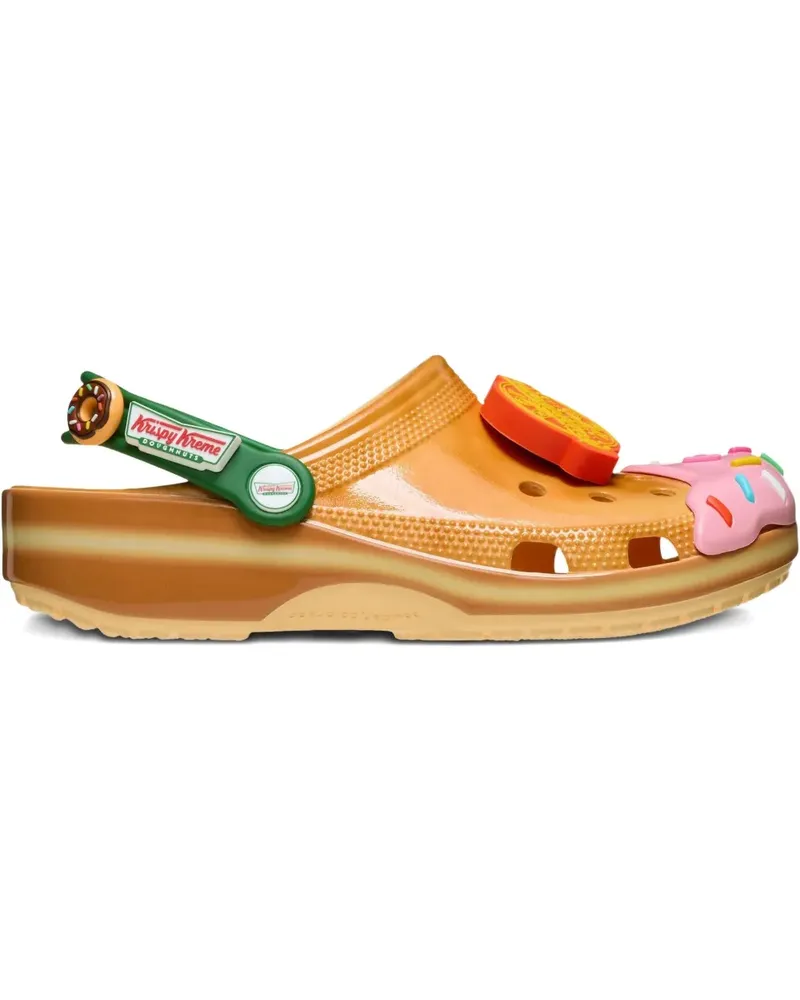 Crocs x Krispy Kreme Classic "Brown" Clogs - Braun Braun
