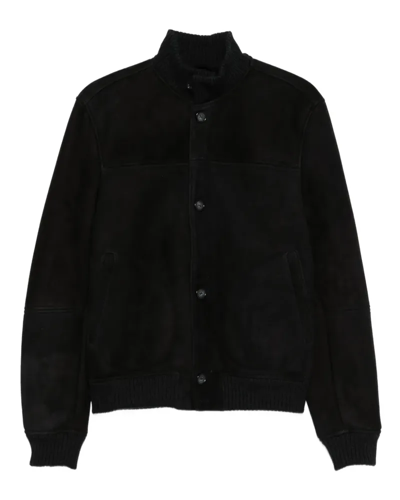 ERALDO Jacke aus Wildleder - Schwarz Schwarz