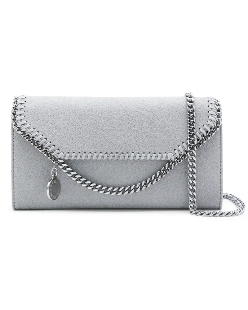 Stella McCartney Schultertasche mit Kettenriemen - Grau Grau