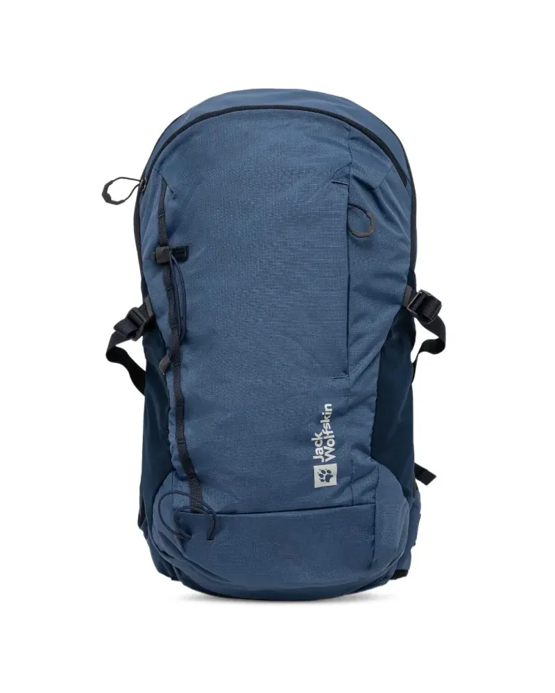 Jack Wolfskin Rucksack mit Logo-Detail - Blau Blau