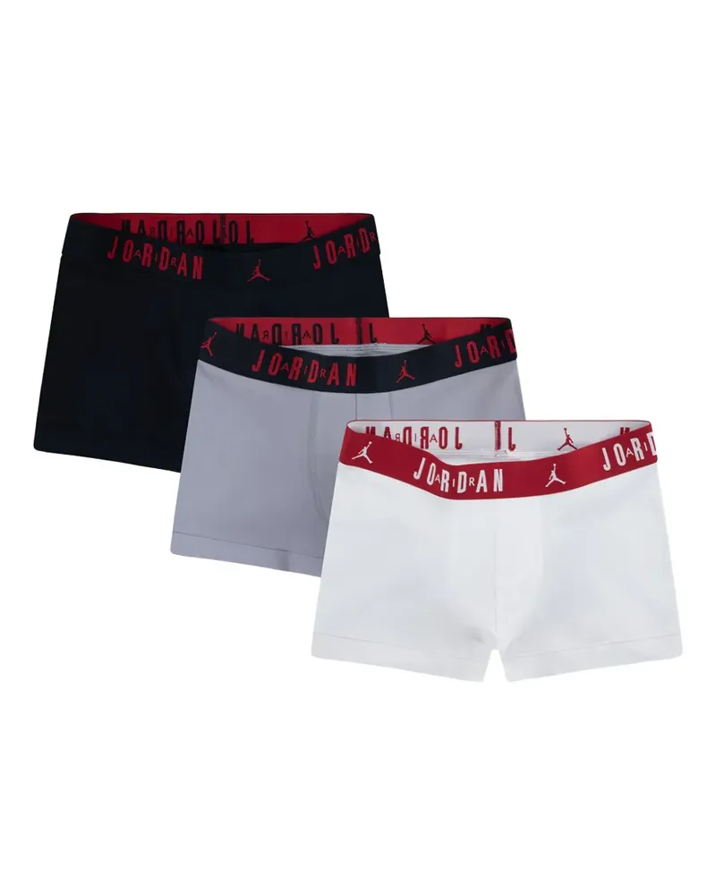 Jordan Set aus drei Boxershorts mit Logo-Bund - Schwarz Schwarz