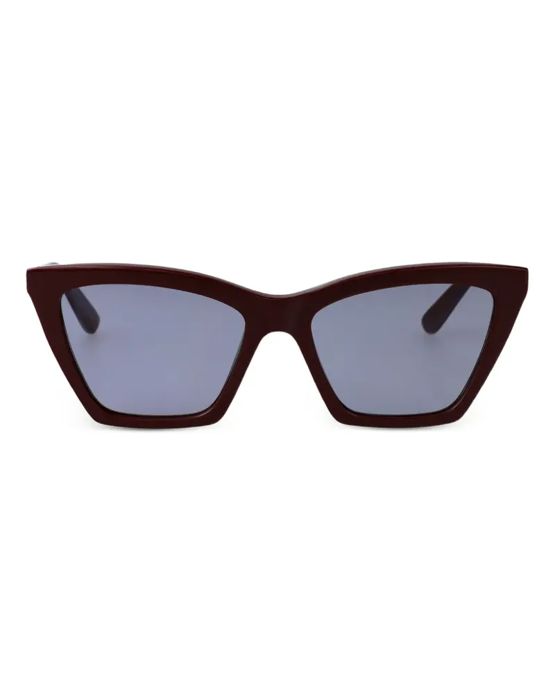 Alexander McQueen cat-eye frame sunglasses - Braun Braun
