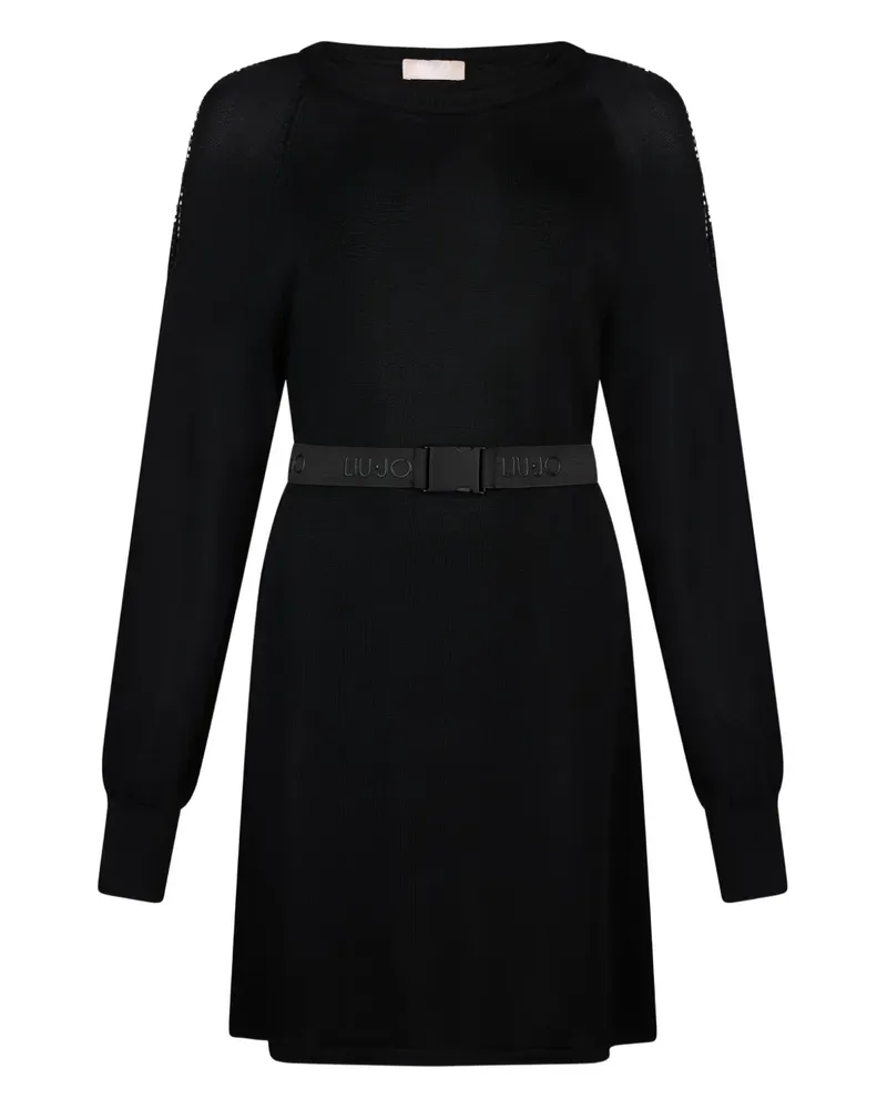 Liu Jo cut-out mini dress - Schwarz Schwarz