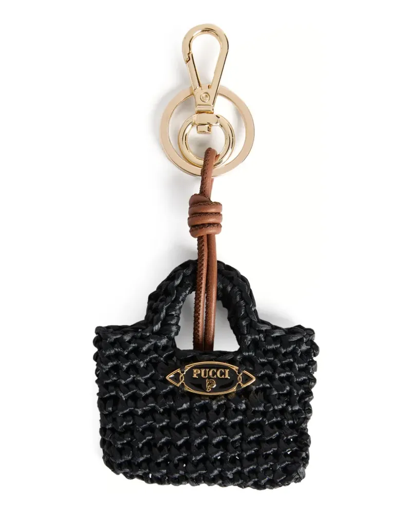 Emilio Pucci Mini Taschenanhänger - Schwarz Schwarz