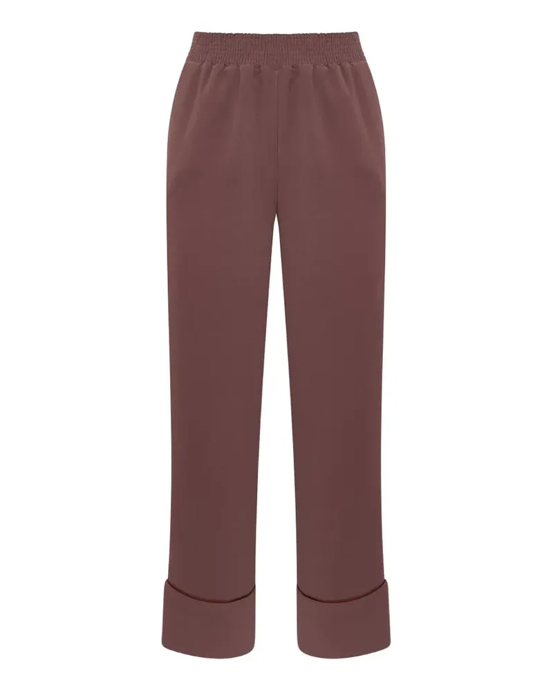 Maliparmi Hose mit geradem Bein - Rot Rot