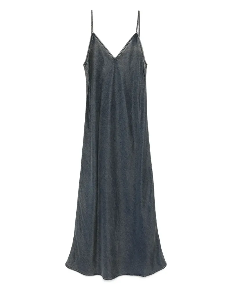 JNBY Kleid mit V-Ausschnitt - Blau Blau
