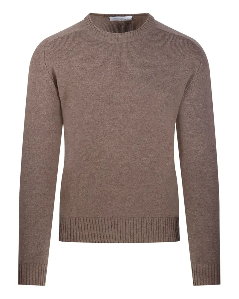 Cashmere Company Pullover mit Rundhalsausschnitt - Braun Braun