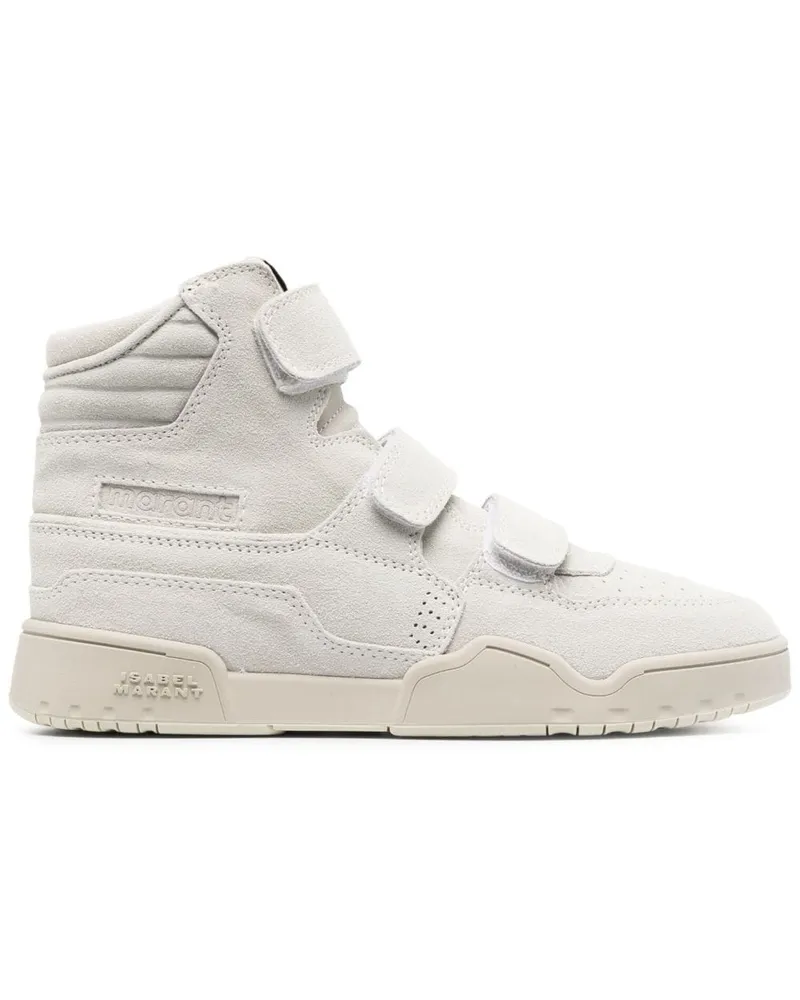 Isabel Marant High-Top-Sneakers mit Logo Grau