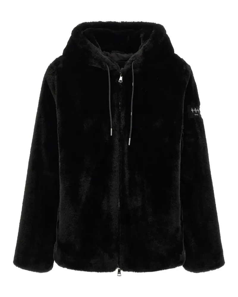 TATRAS Astoni Jacke aus Faux Fur - Schwarz Schwarz