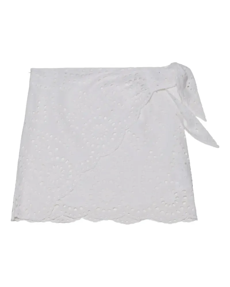 MC2 Saint Barth tie-fastening shorts - Weiß Weiß