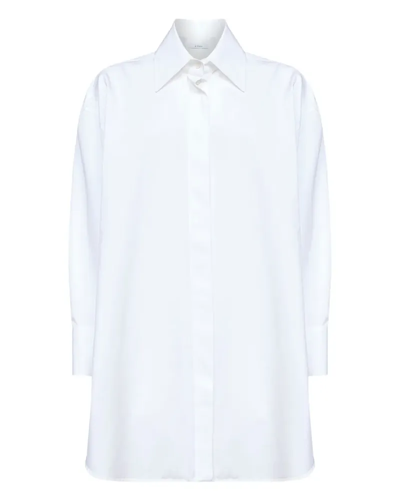 Givenchy buttoned asymmetric shirt - Weiß Weiß