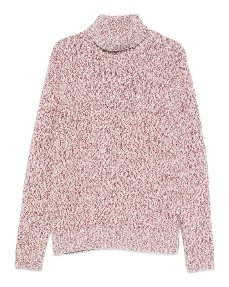 Eleventy Pullover mit Rollkragen - Rot Rot