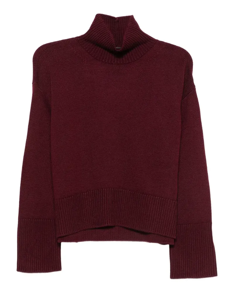 Dondup Klassischer Rollkragenpullover - Rot Rot