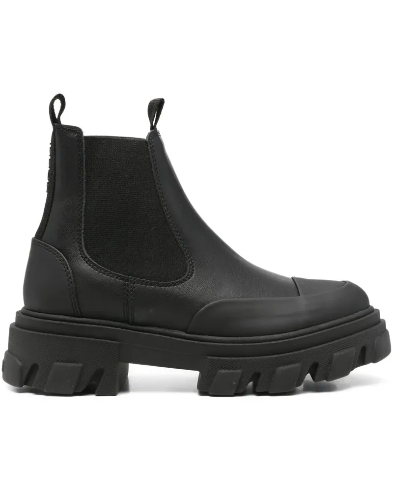 Ganni Boots Black - Schwarz Schwarz