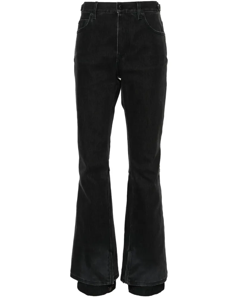 Balenciaga Ausgestellte Skiwear-Jeans - Grau Grau