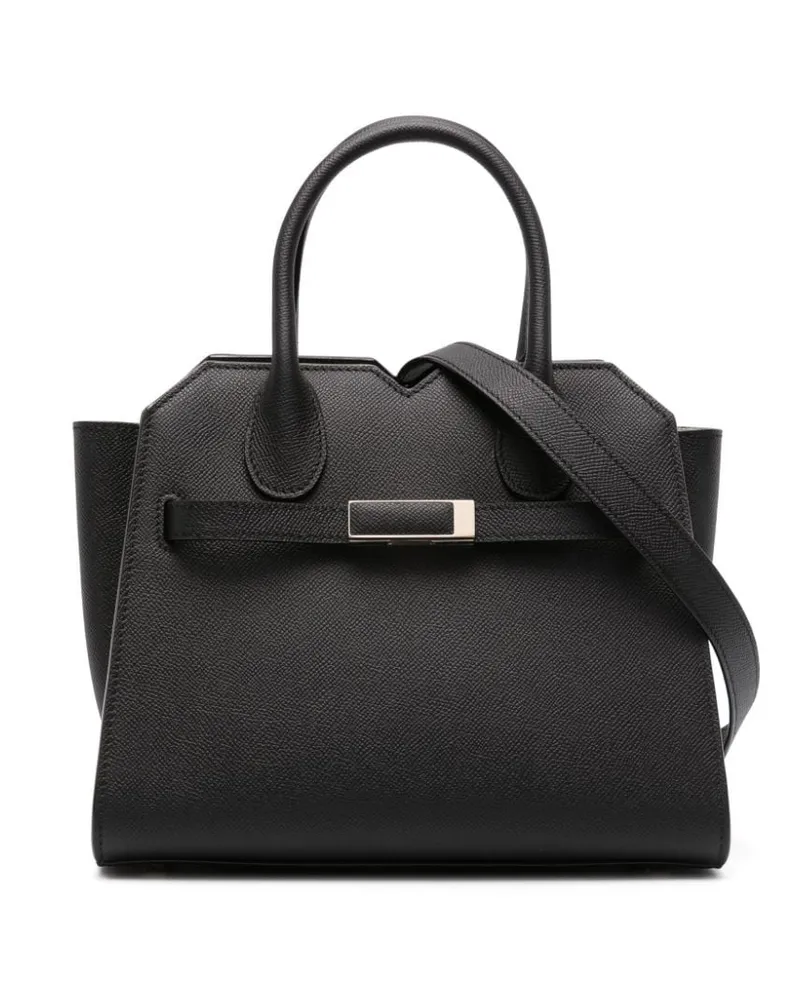 Valextra Mini Milano Shopper - Schwarz Schwarz