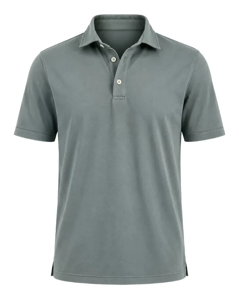 Fedeli Zero Poloshirt aus Jersey - Grau Grau
