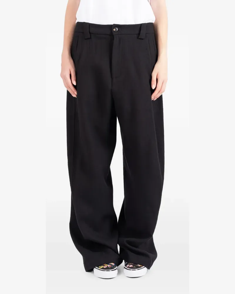 Société Anonyme Bloom wide-leg wool trousers - Schwarz Schwarz