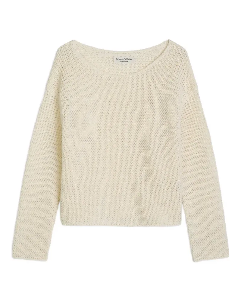 Marc O'Polo open-knit long-sleeve sweatshirt - Nude Nude