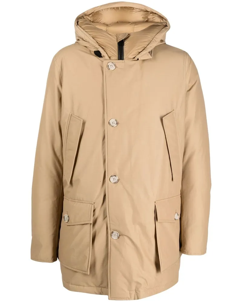 Woolrich Arctic Kapuzenparka - Nude Nude