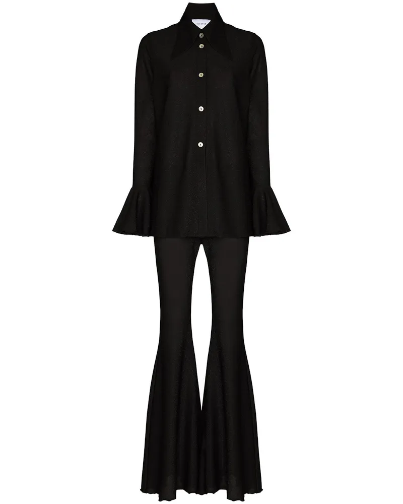 SLEEPER Cosmos Pyjama - Schwarz Schwarz