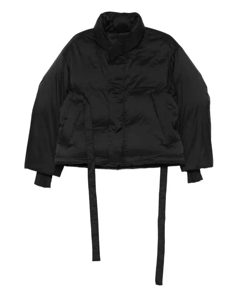 Y-3 Gesteppte Jacke - Schwarz Schwarz