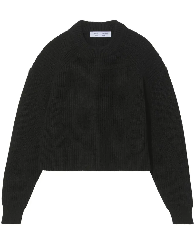 Proenza Schouler Pullover mit Stehkragen - Schwarz Schwarz