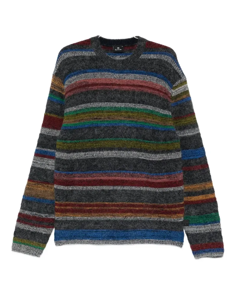 Paul Smith striped crew-neck sweater - Grau Grau