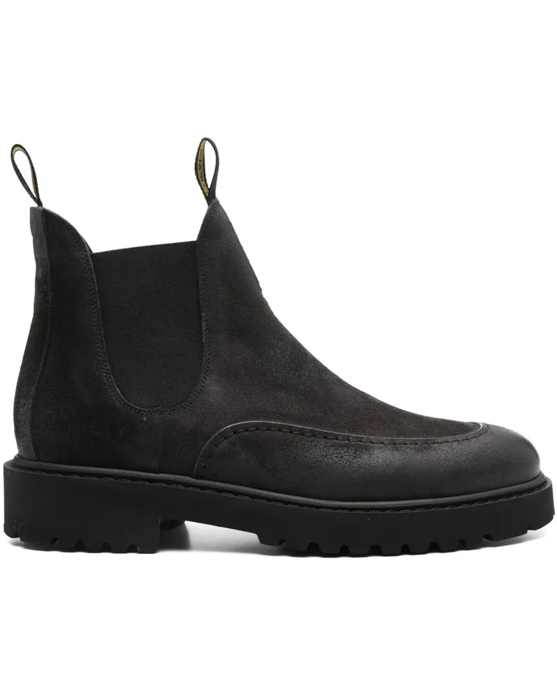 Doucal´s Knöchelhohe Wildlederstiefel - Schwarz Schwarz