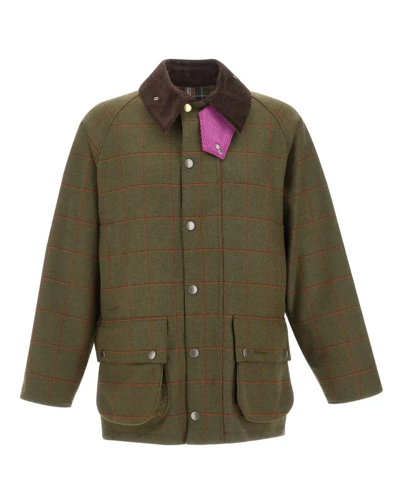 Paul Smith x Barbour Beaufort checked jacket - Grün Grün