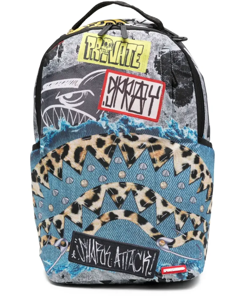 Sprayground Rucksack mit Einsätzen - Blau Blau