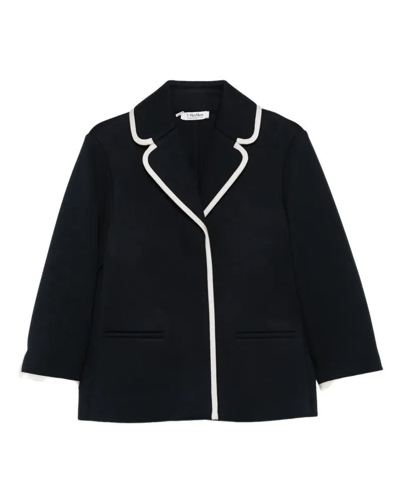 Max Mara Max Mara Zigrino Jacke - Blau Blau