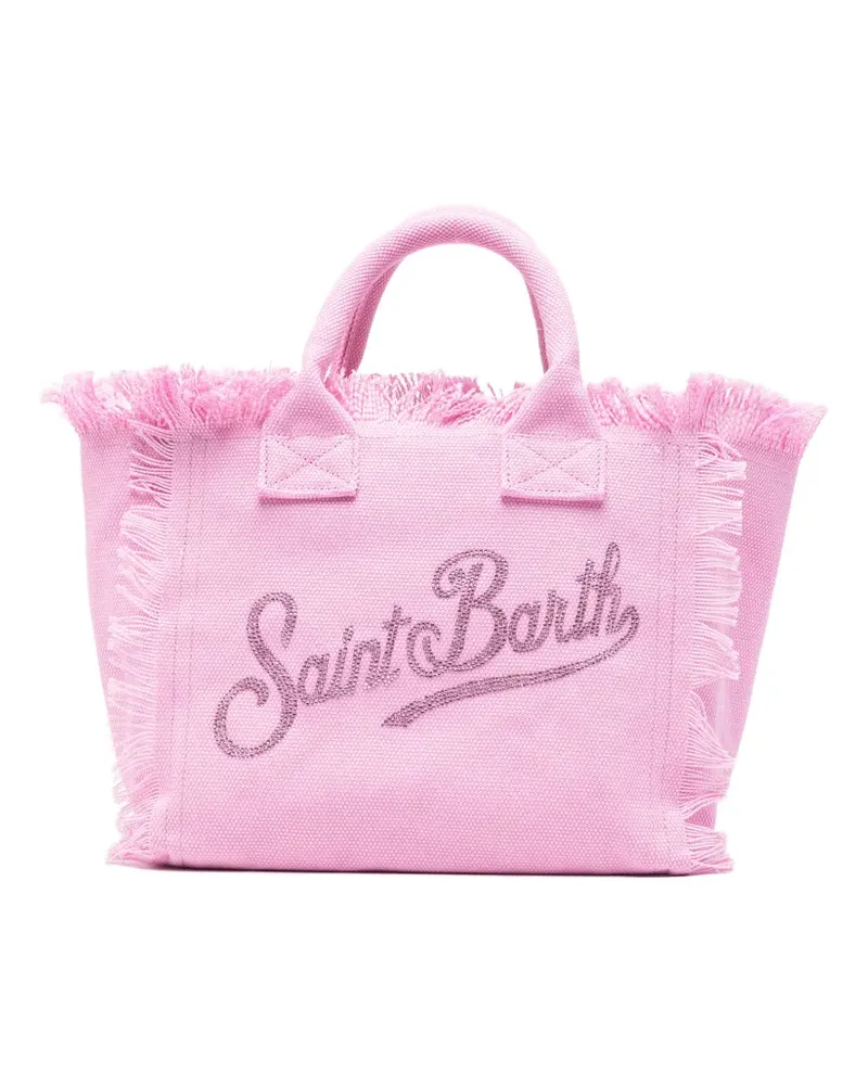 MC2 Saint Barth Colette frayed tote bag - Rosa Rosa