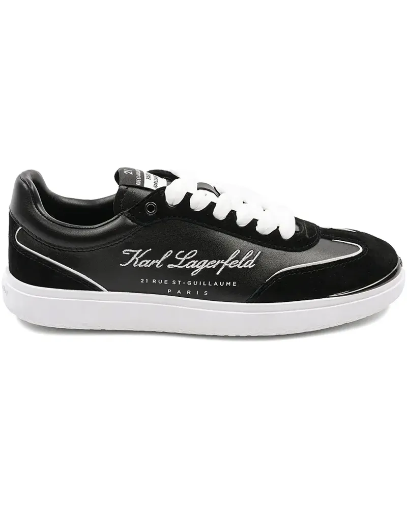 Karl Lagerfeld Atlas Hotel Kapri Lo Lace Sneakers - Schwarz Schwarz