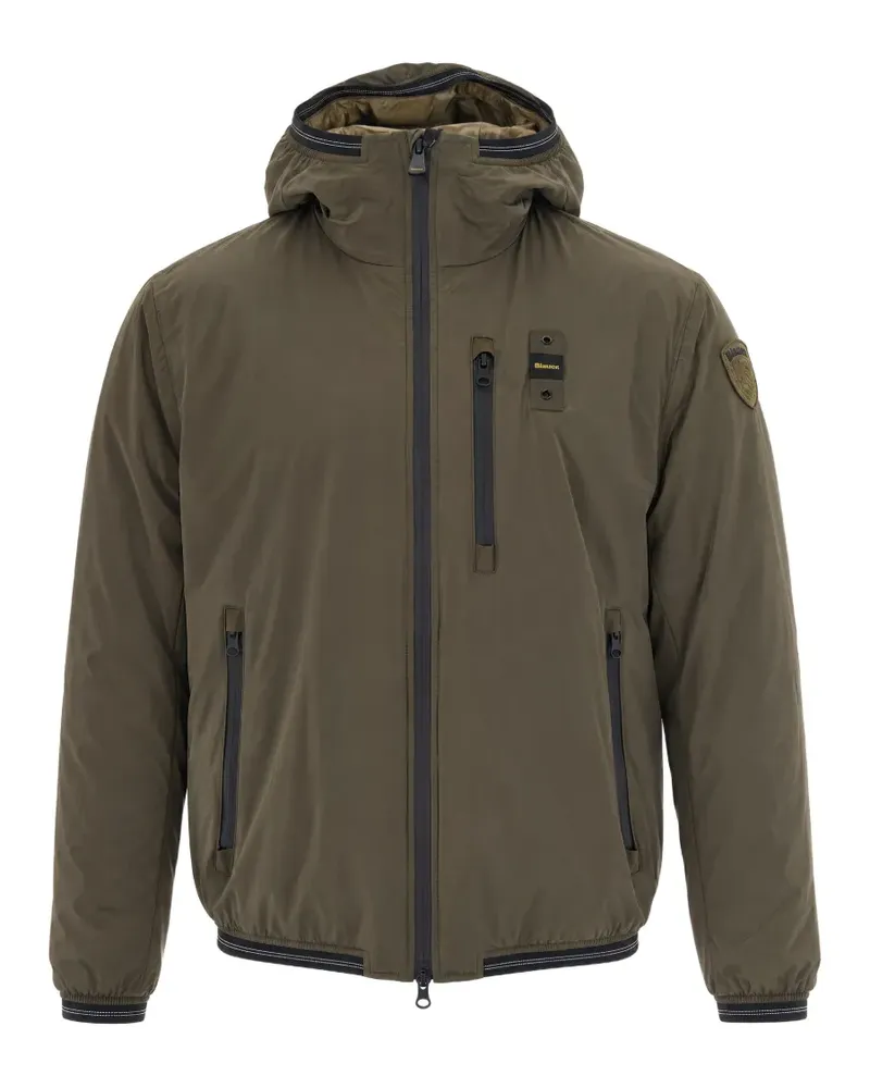 Blauer Devon hooded zip-up jacket - Grün Grün