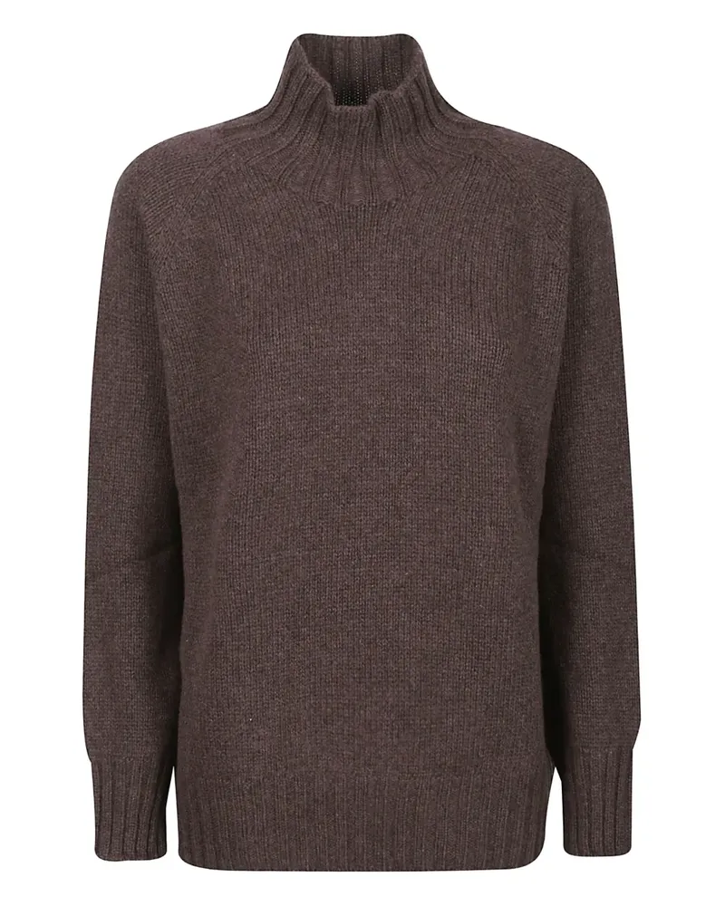 ARAGONA high-neck cashmere sweater - Braun Braun