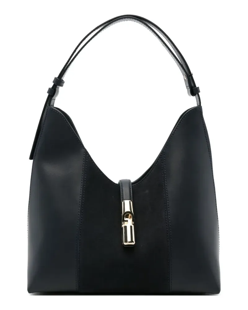 Furla Schultertasche mit Einsätzen - Blau Blau