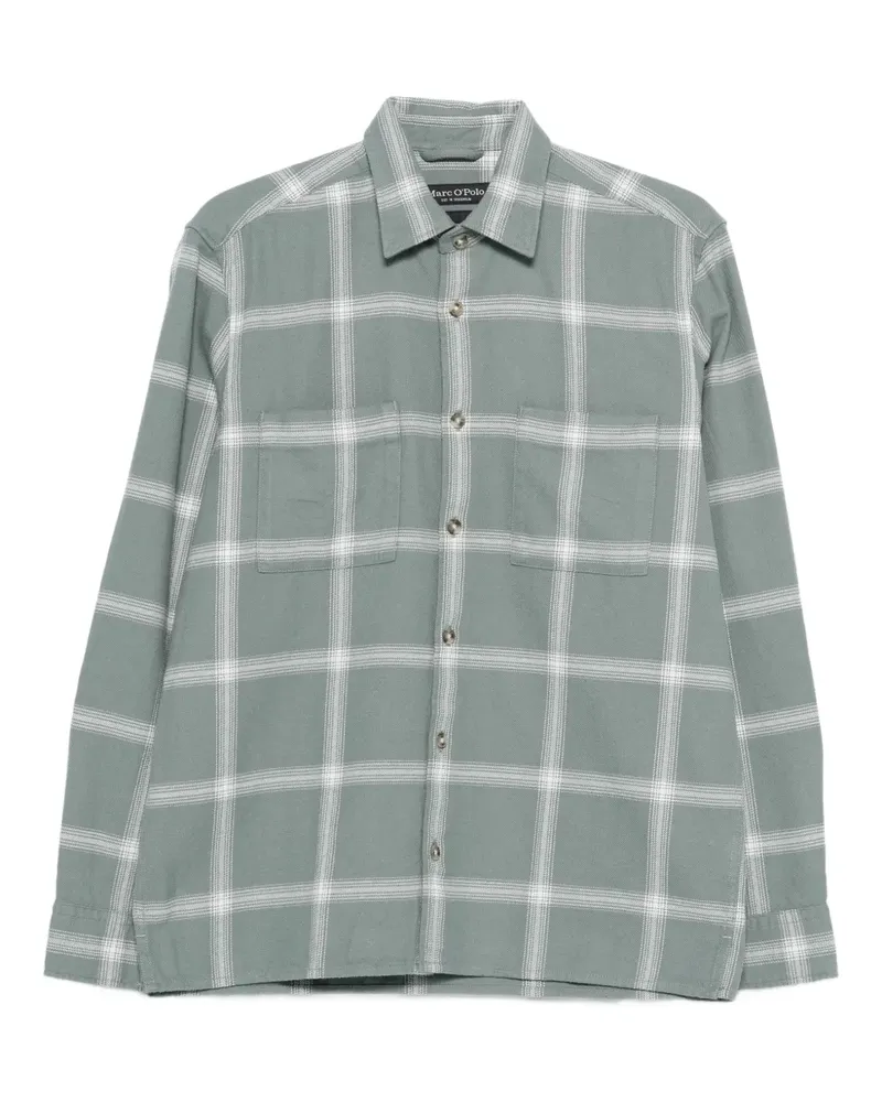 Marc O'Polo check-pattern shirt - Blau Blau